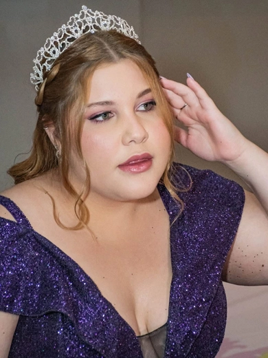 Maquiagem e penteado para debutante em São Paulo