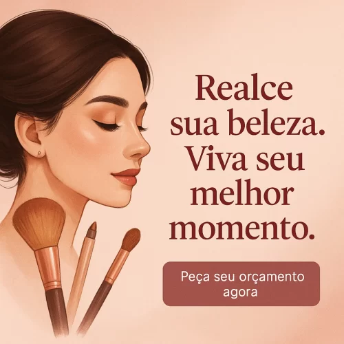 Maquiadora e penteadista a domicílio no Itaim Bibi